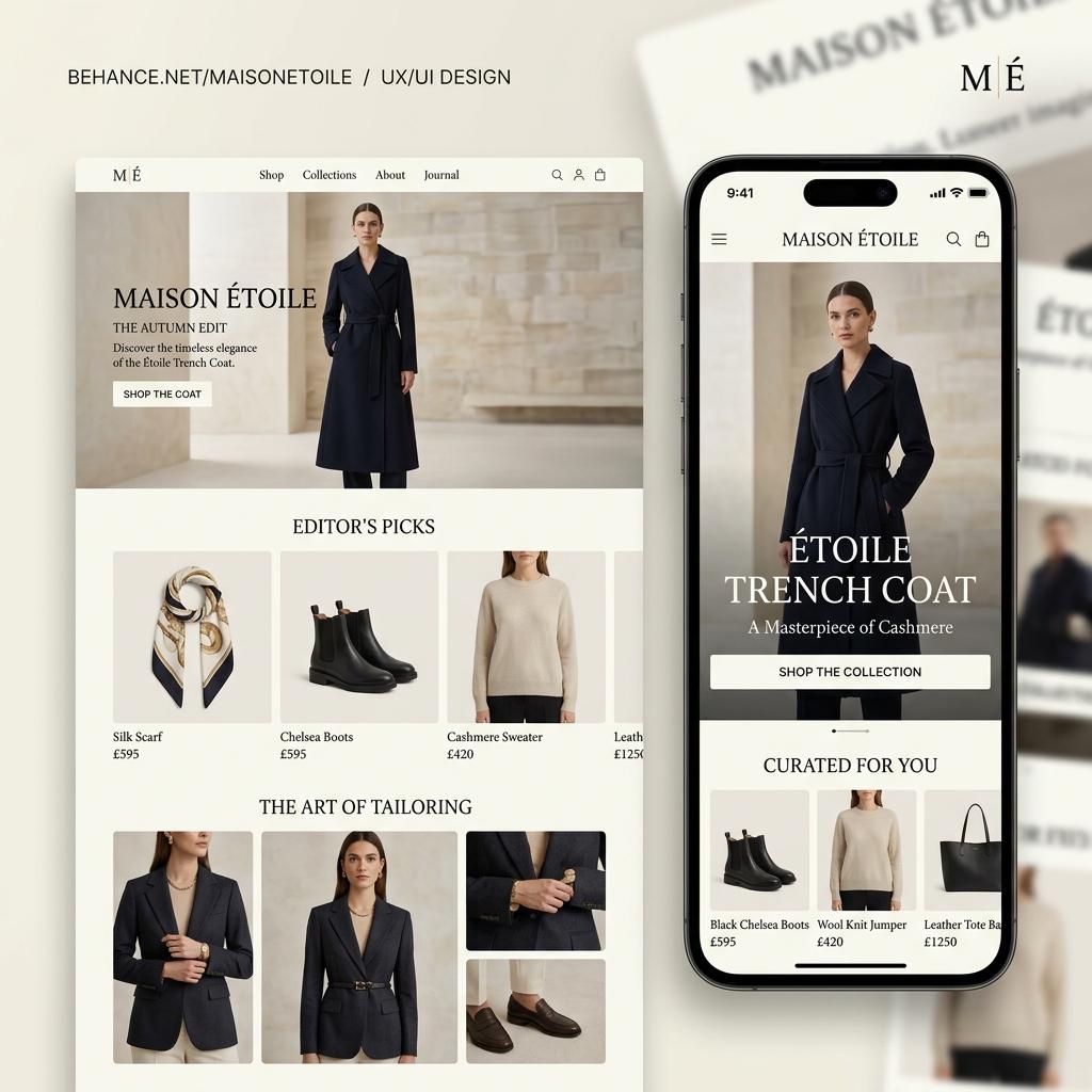 Project snapshot of Luxe Fashion Hub - Fashion & Retail